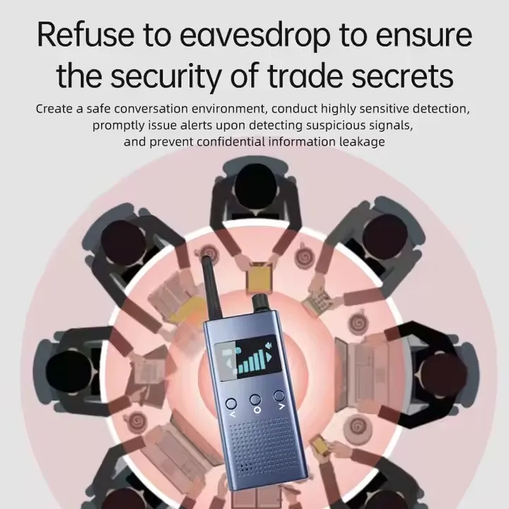 새로운 T19 프라이버시 가드: 6가지 모드 감지 - 무선/카메라/GPS 로케이터, 레이저 렌즈 스캔, 400mAh, 1.77인치 디스플레이