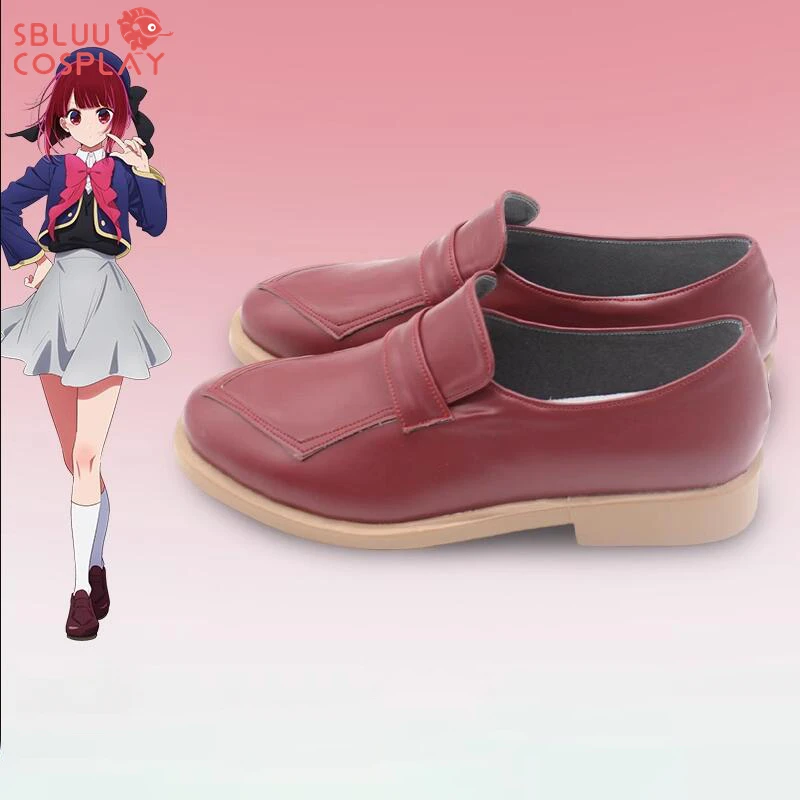 SBluuCosplay Oshi no Ko Cosplay Arima Kana Hoshino Ruby Rubii Cosplay Shoes Custom Made Boots