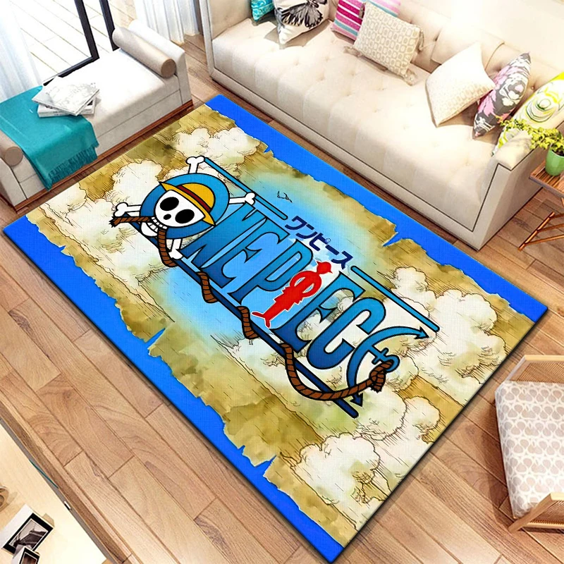 ONE PIECE printed area carpet for children Living room Bedroom floor mat Kitchen mat Children's Bedroom Mat