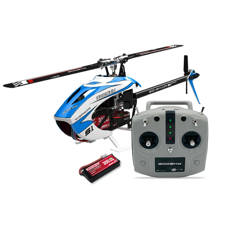 GOOSKY Legend S1 RC Helicopter 2.4G 6CH 3D Aerobatic Flybarless Dual Brushless Direct Drive RTF