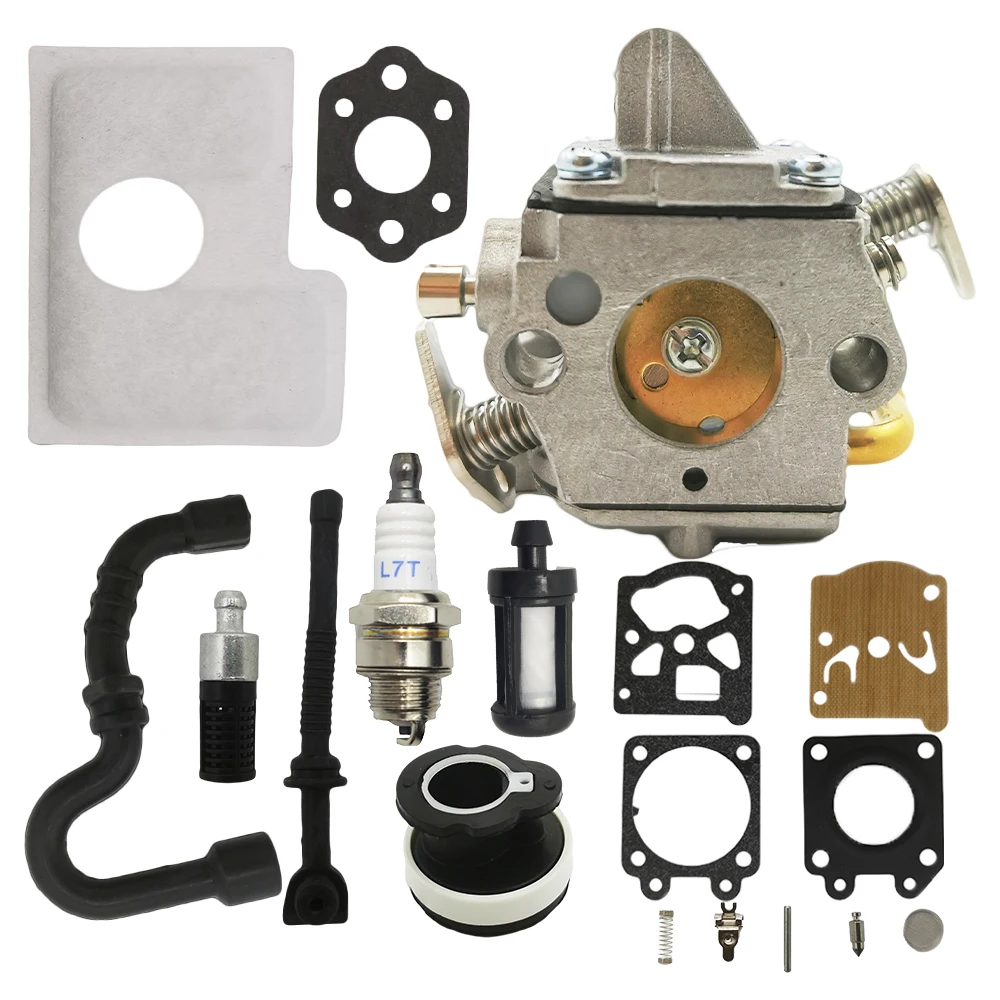 

Карбюратор для бензопилы STIHL 017 018 MS170 MS180 MS170C MS180C Zama 180 C1Q-S57 с воздушным фильтром и комплектом для настройки