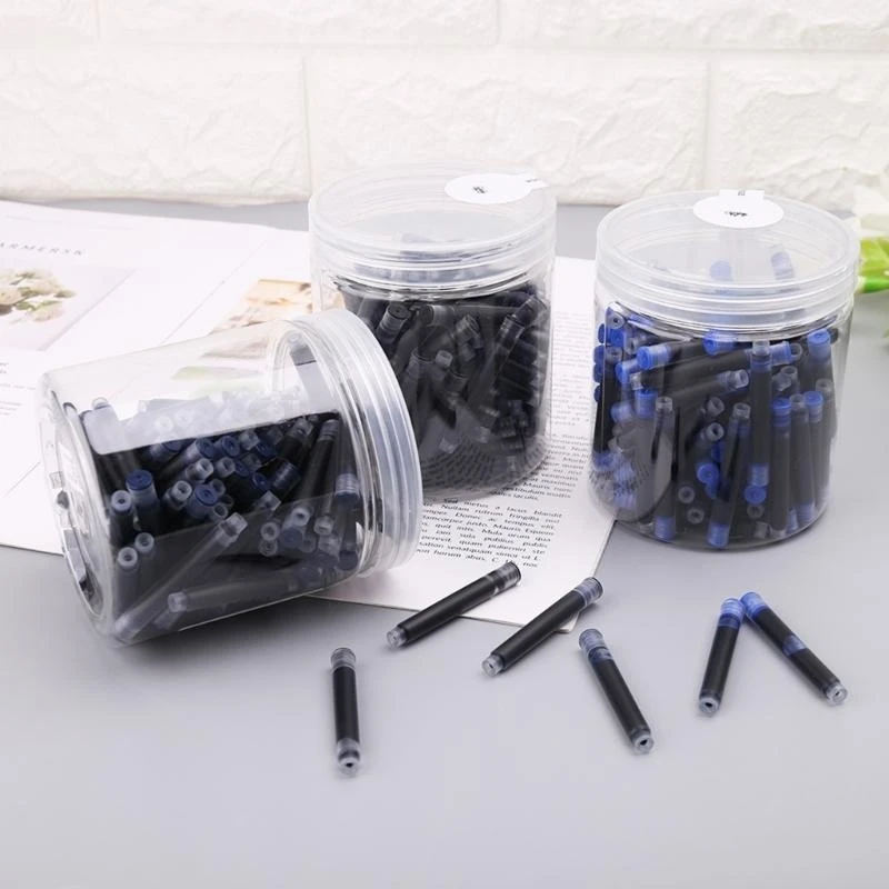 

Fountain Pen Refill Cartridge 2.6mm Diameter Black Blue OR Black Blue