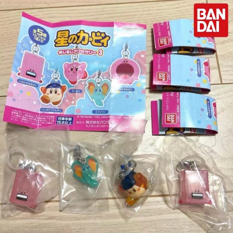 

Bandai Namco Gashapon Kirby Keychain Series 3 Waddle Dee Elfilin Pendant Hanging Charm For Bag Umbrella Zipper Decoration