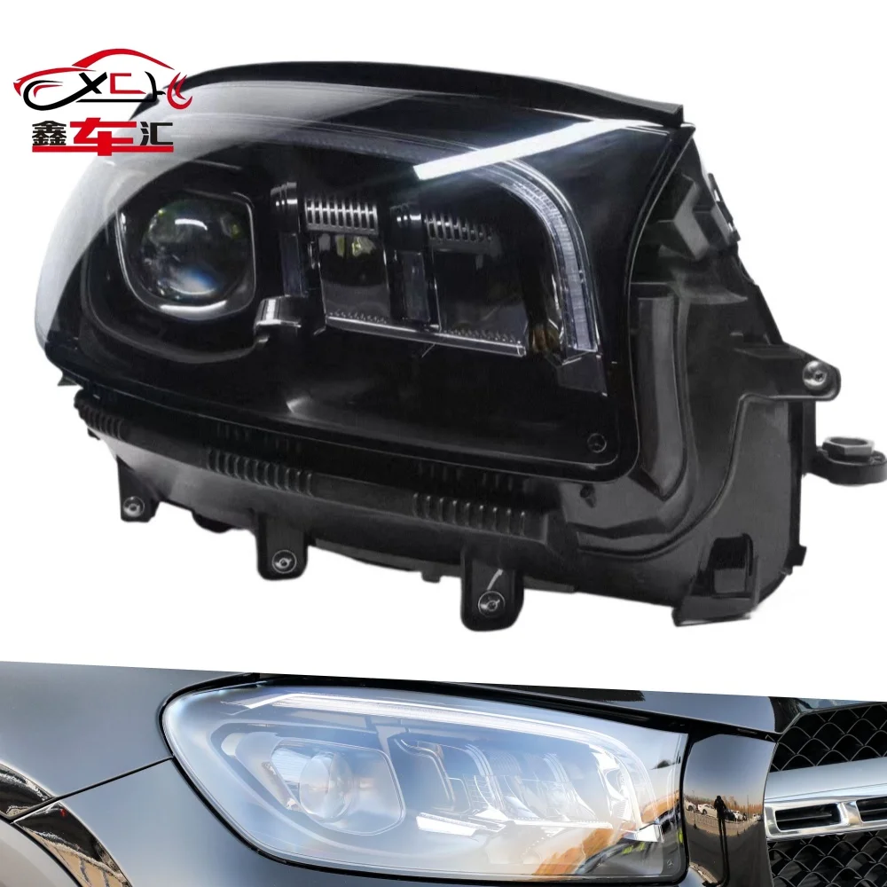 

Fit For Mercedes-Benz GLS X167 Headlight 2020-2025 X167 Headlights GLS400 GLS450 GLS500 Headlight Full LED Headlight Assembly