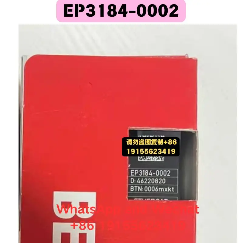 Brand new original module EP3184-0002 Functional test OK Fast delivery