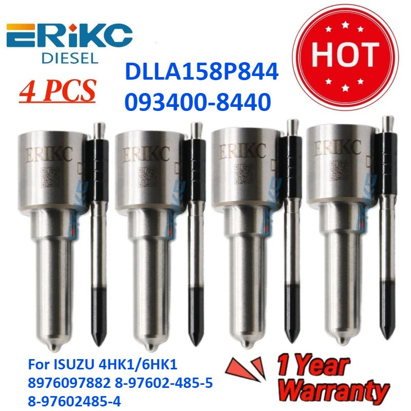 

Diesel DLLA158P844 OEM 093400-8440 Injector Nozzle 095000-5340 for ISUZU 4HK1/6HK1 8976097882 8-97602-485-5 8-97602485-4