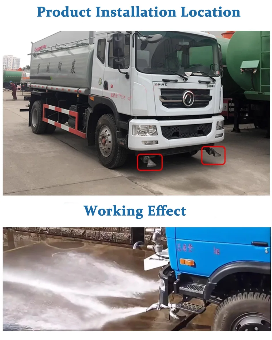 High Quality Large-scale FactoriesWater Truck Duckbill Sprinkler Nozzle, Wide-Style Flat Fan Nozzle for Water Truck