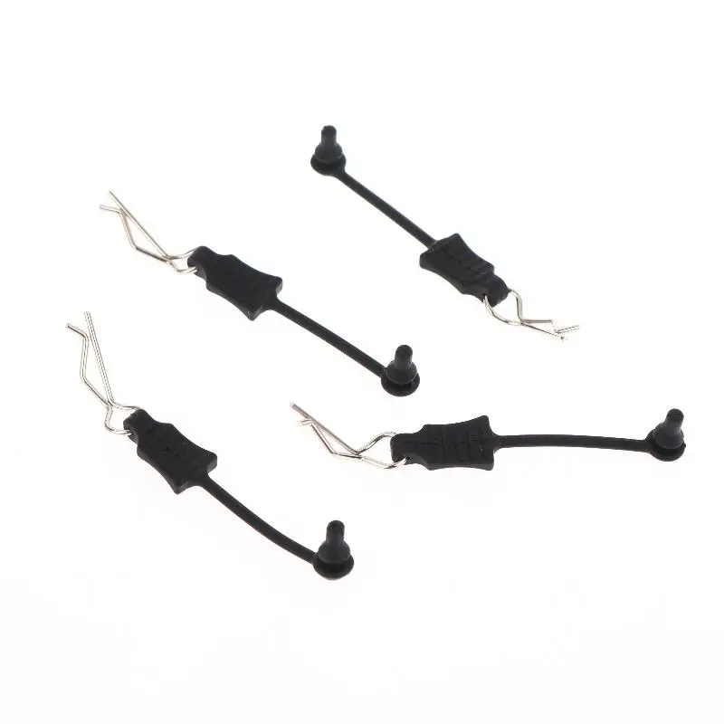 4 pz Gel di Silicone Corpo Pinze Fermo per 1/10 1/8 Bilancia RC Modello di Auto Arrma Granito Kraton 6S Universale Parti di Aggiornamento