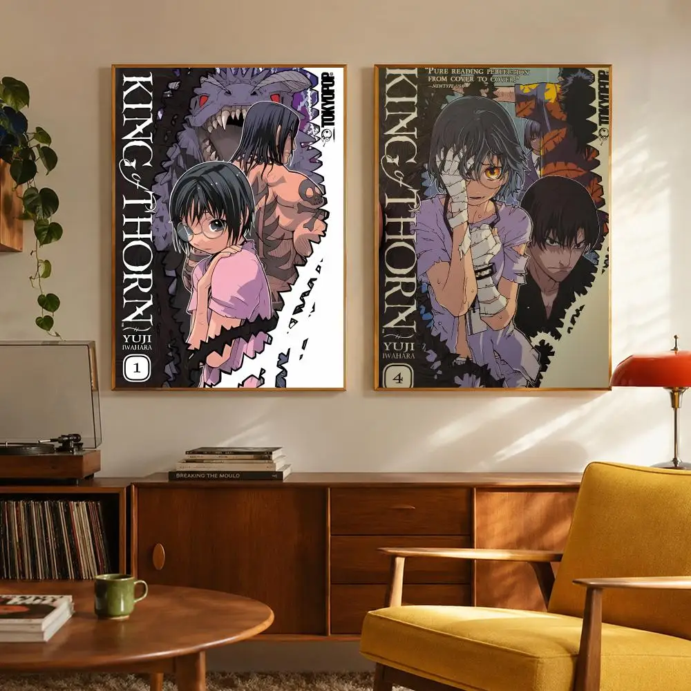 Fantasy K-King Of Thorn Poster Digital Solvent Print Waterproof PP Fade-Resistant Wall Art Room Decor Gift