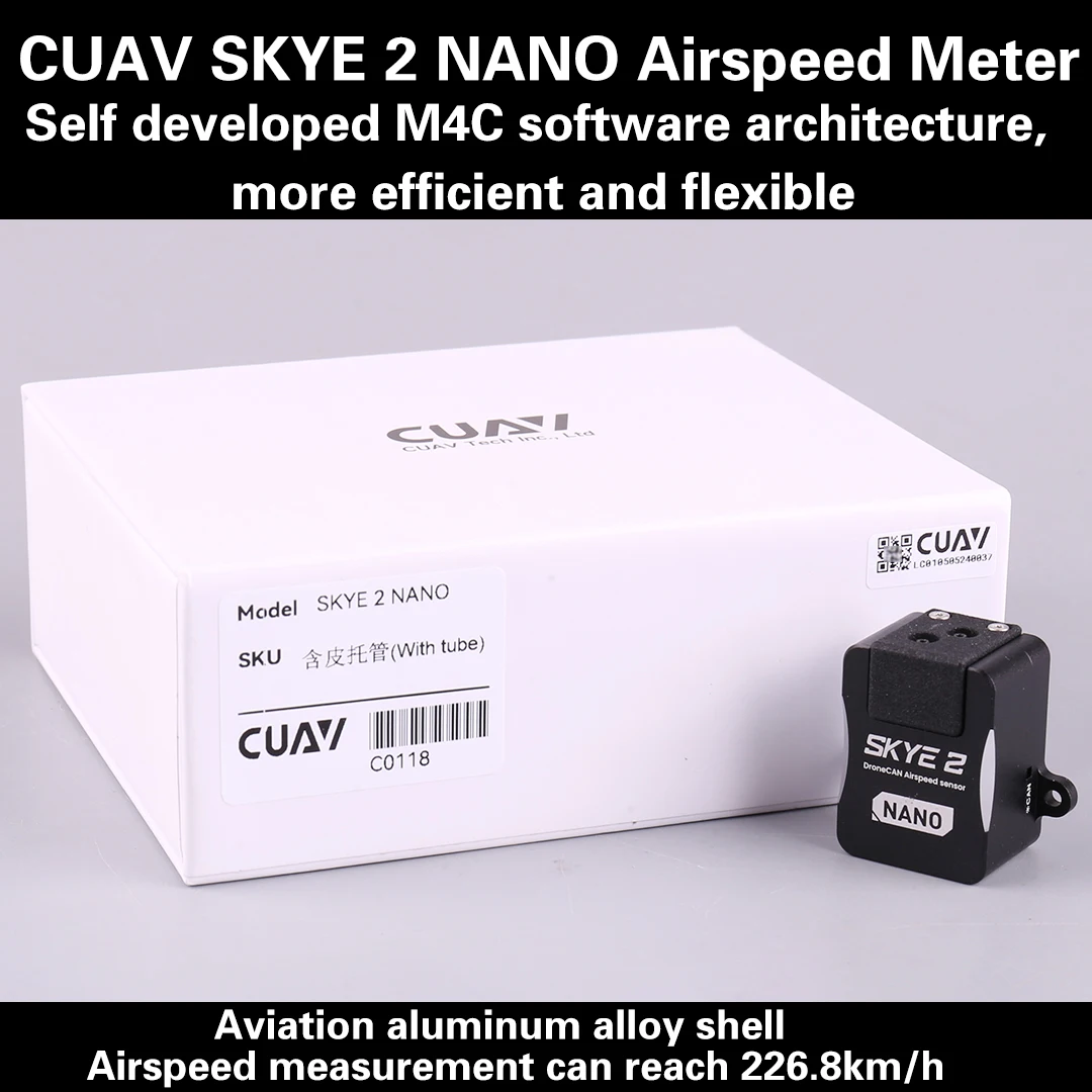 

CUAV New SKYE 2 Nano DroneCan DLVR High Accuracy And Linearity Airspeed Sensor