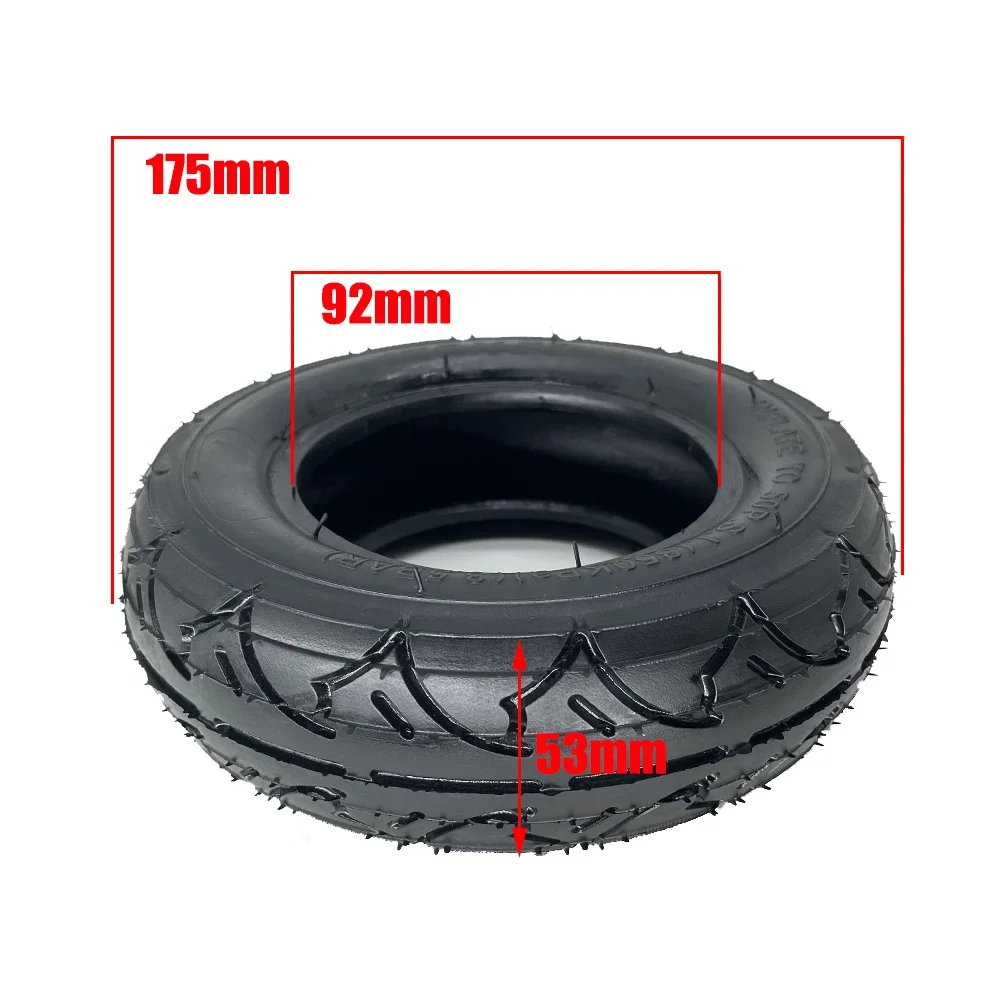 7 inch 175x50 Pneumatic Tire Inner Tube Outer Tyre for 4-wheel  Electric Skateboard/Kick Scooter Refitted Accessories