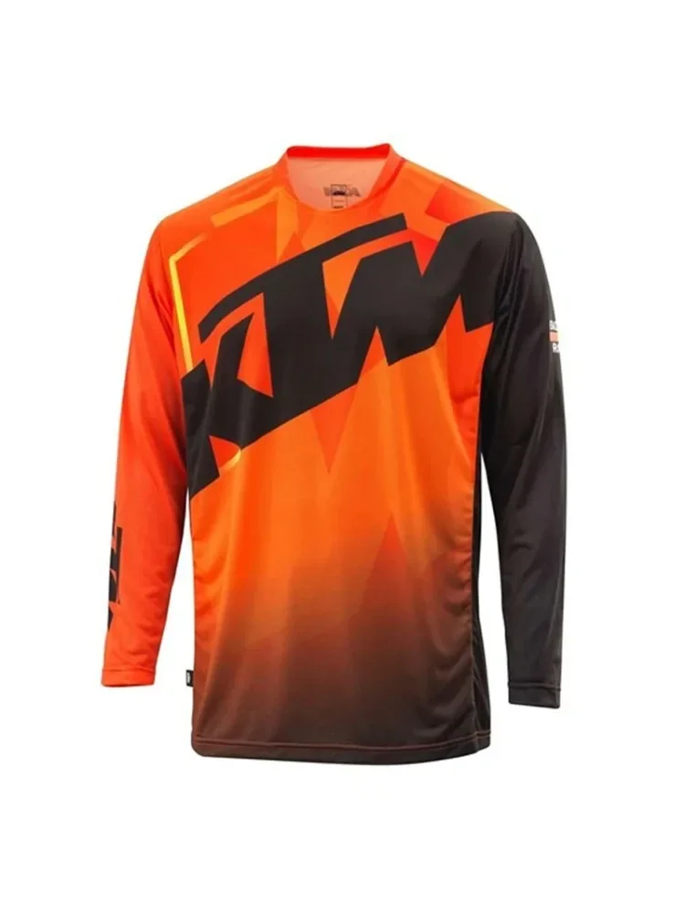 AliExpress KTM Ktm Enduro Short Jersey Camiseta Mtb Bike Shirt Cycling Team Downhill T-shirt Dh Off-road Bicycle