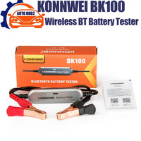 Konnwei Bk100 Wireless BT Battery Tester Digital Automotive Diagnostic Battery Tester Analyzer Vehicle Battery Scanner PK BM550