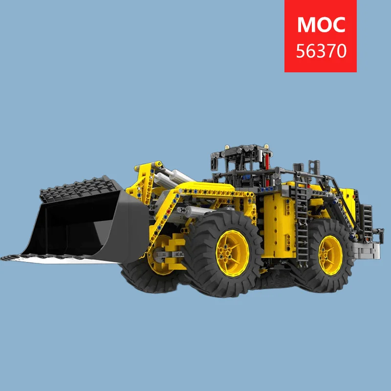 Custom MOC 994K Wheel Loader Technic Model - Trendy Educational Toy - Stress-Relief Toy - Top Choice Holiday Gifts