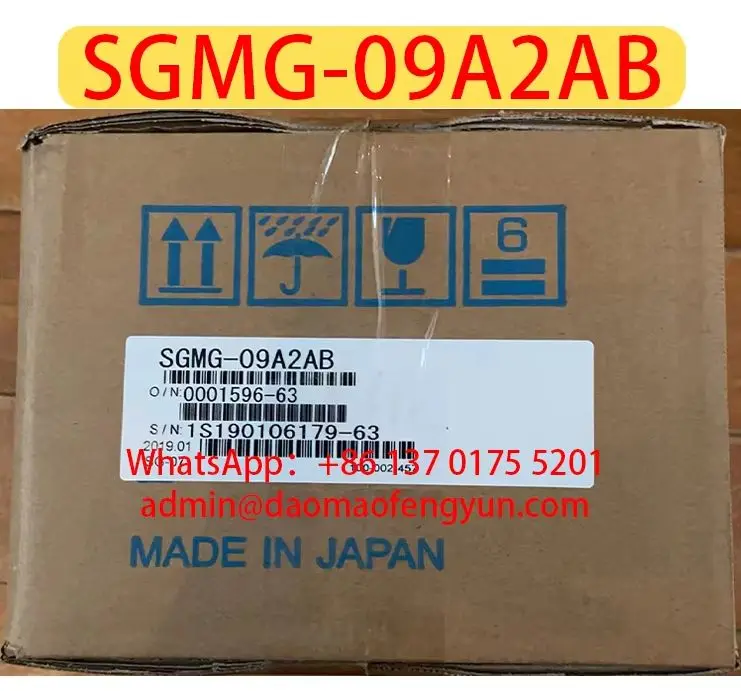 Original Genuine SGMG-09A2AB Brand new servo motor，with manual，original box，fast shipment，SGMG 09A2AB