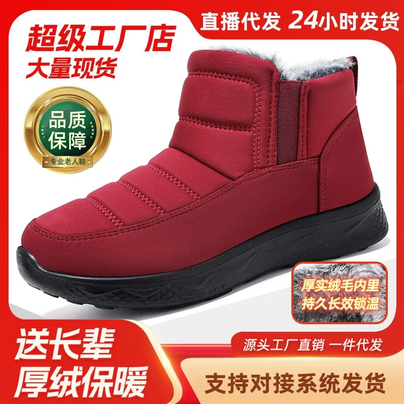 

Women's Boots Snow Fashion Woman Shoes Waterproof Ladies Shoes Platform Ankle Boots Plush Botas Mujer Women's Winter Shoes Boots