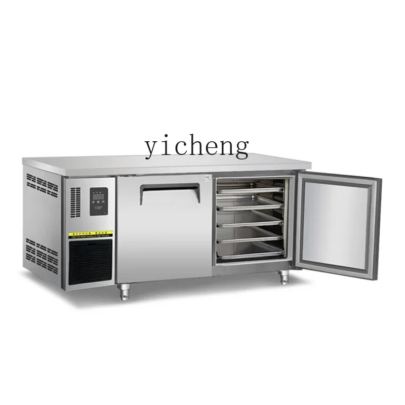

Commercial Refrigerated Baking Tray Cabinet Workbench Baking Refrigerator Air-Cooled Horizontal Mousse Cabinet