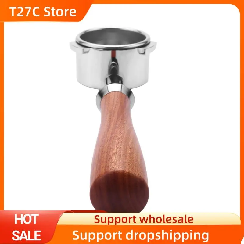 

T27C 3X 54Mm Coffee Bottomless Portafilter For Breville Barista Series With 1 Cup Filter Basket Replacement Espresso Machine