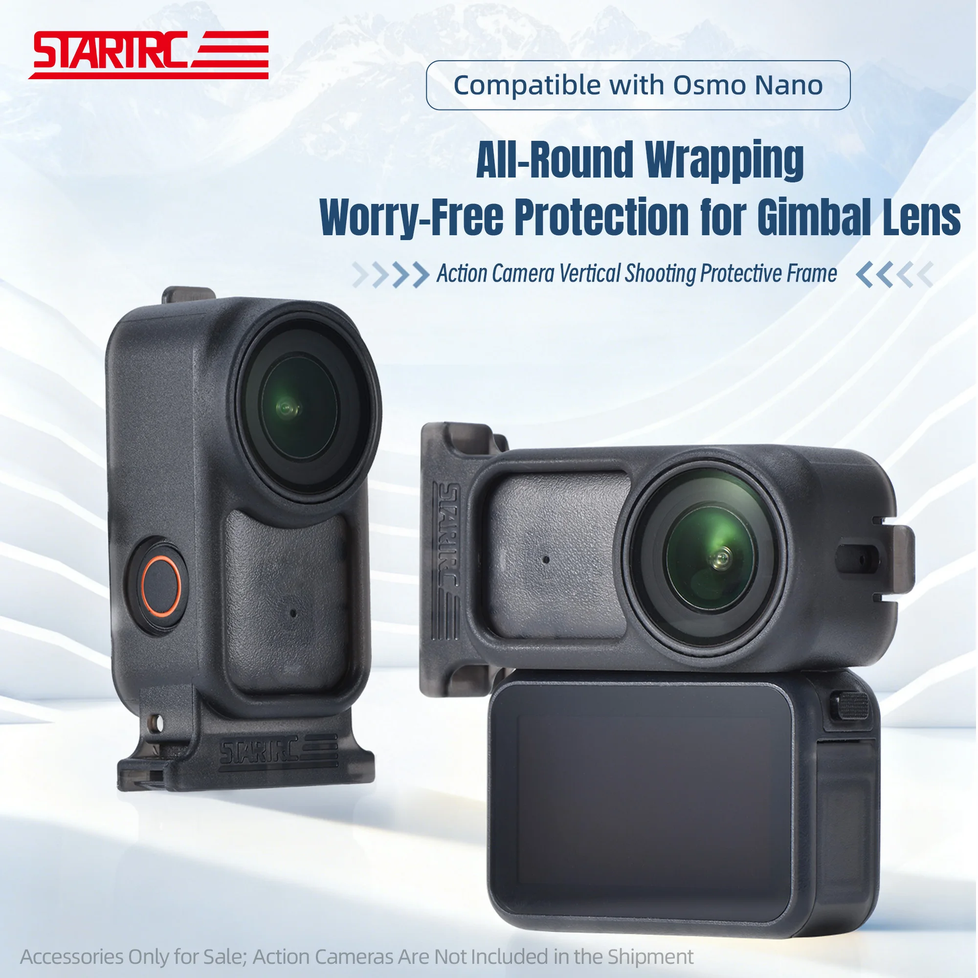�y�Z�[�����zSTARTRC �����ی�P�[�X DJI Osmo Nano �J�����B�e�p�ی�t���[�� �W���o�������Y���S�ی�}�E���g�u���P�b�g