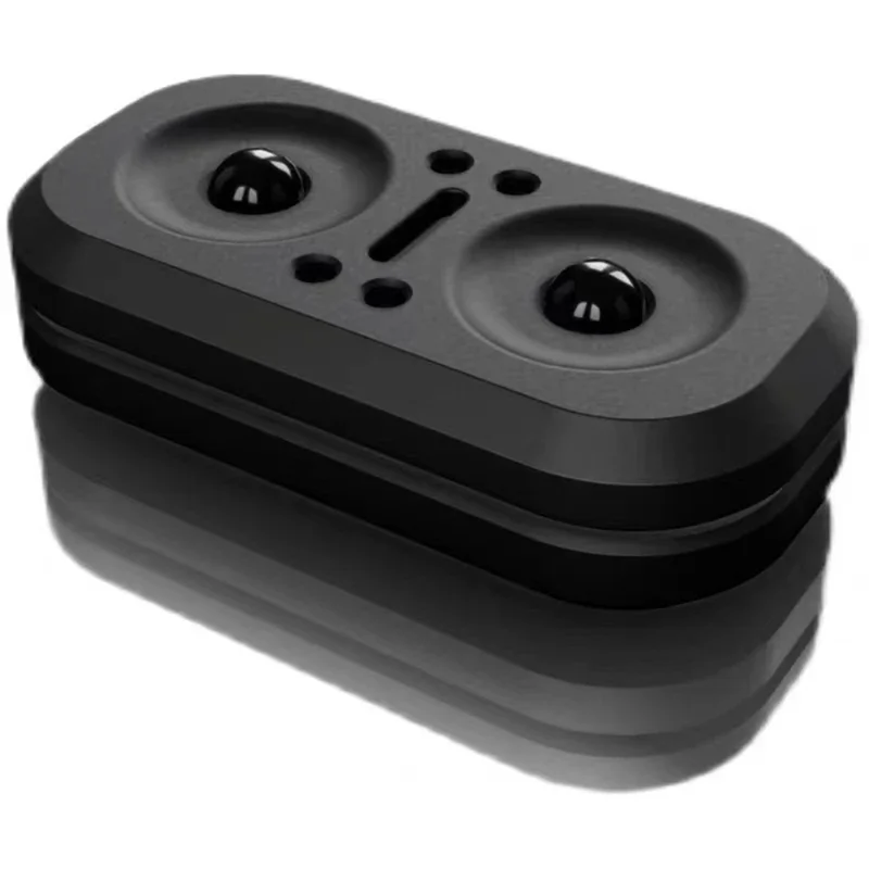 B05C-Owl Fidget Rotate Slider EDC Erwachsene Metall Fidget Angst Stressabbau