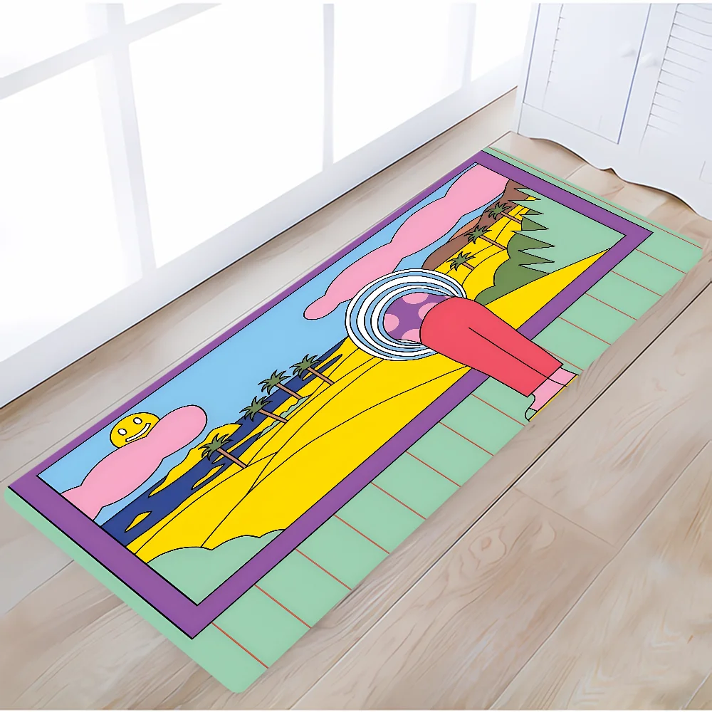 Literary Leisure Things to the House Entrance Door Doormat Outdoor Furry Mat Floor Rug Decoration Home Accsessories Bedroom Mats