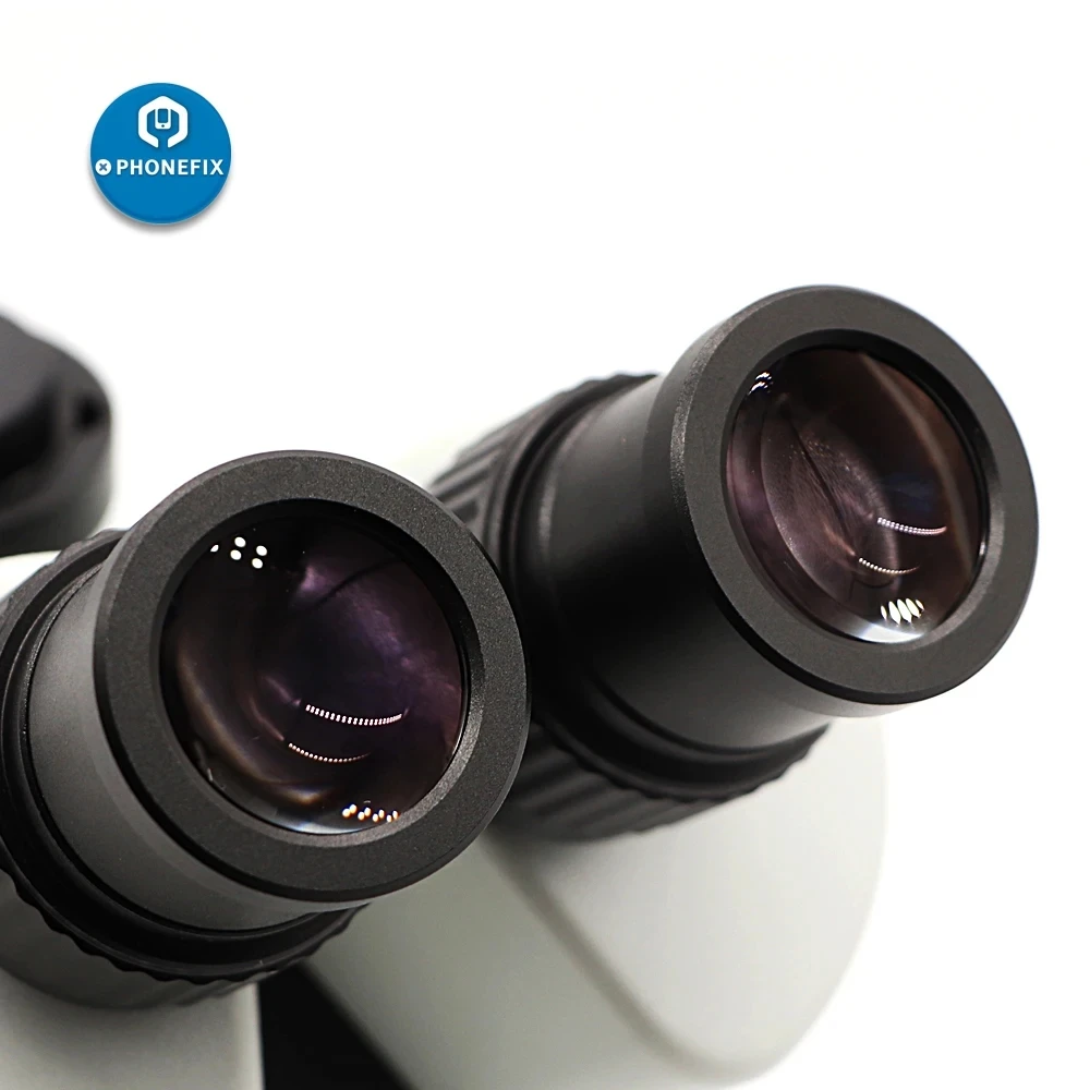 7-45X Binocular Microscope Set Professional Stereo Inspection Microscope for Technicians Electronics Soldering Repair Tool