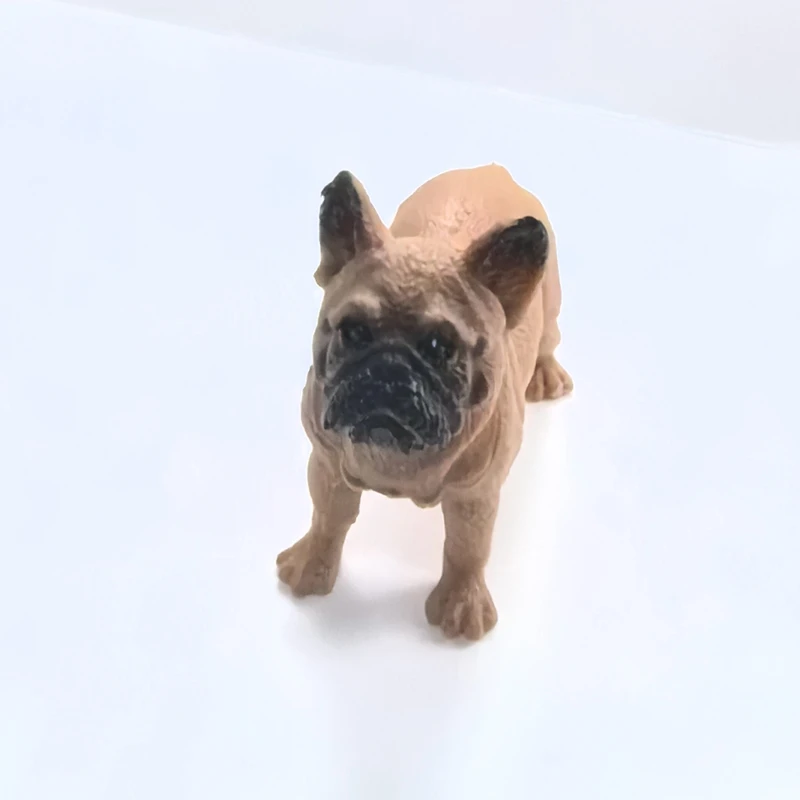 2.3 Inch Mini PVC French Bulldog Fiture Plastic Animal Figurines