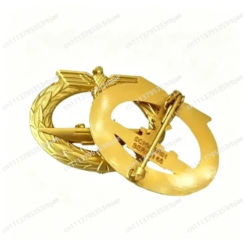 1pc German Submarine Medal Cross Badge Retro Commemorative Medal