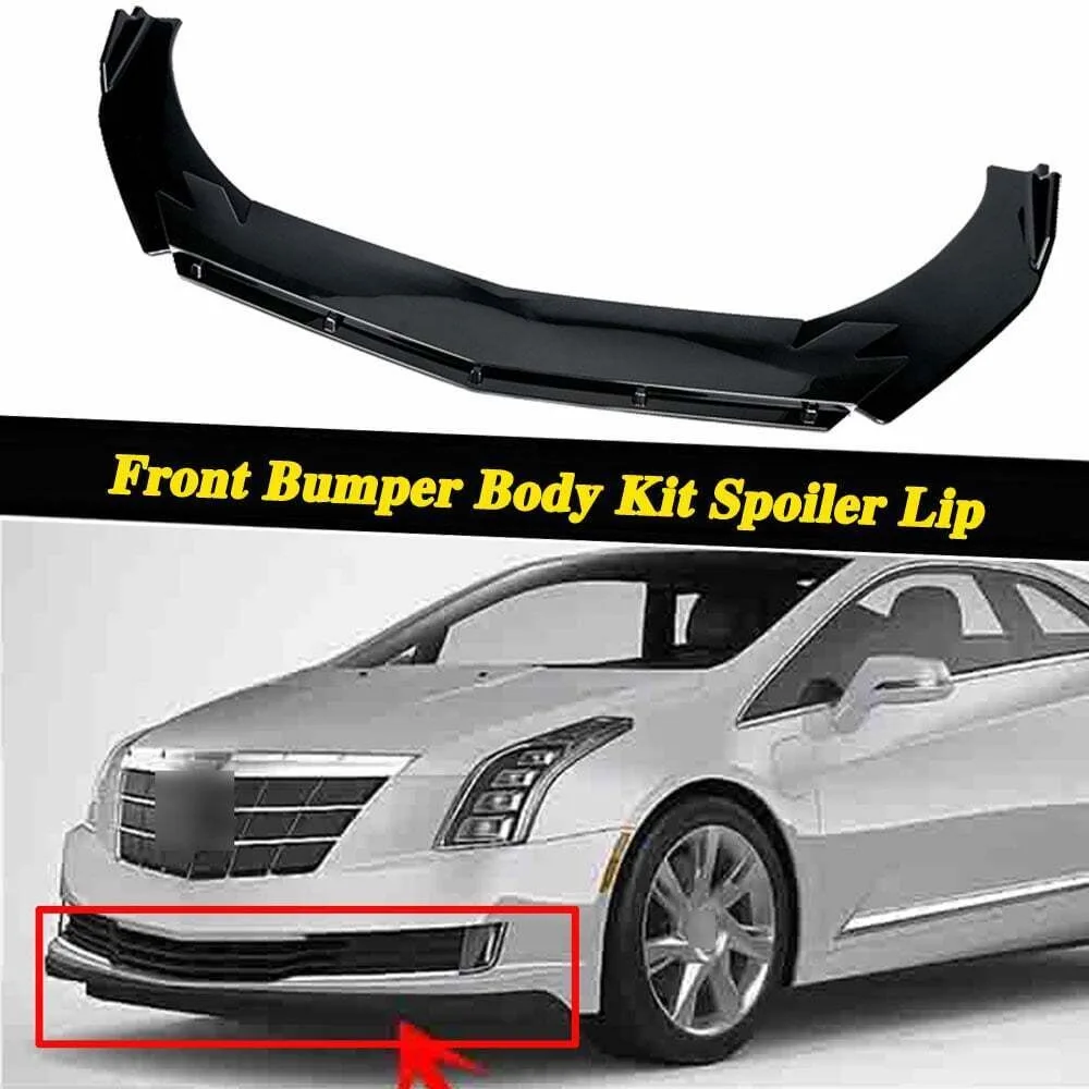 

For BMW 2 Series F22 F23 2014-2017 Gloss Back Front Bumper Body Kit Spoiler Lip 3pcsGeneric United States