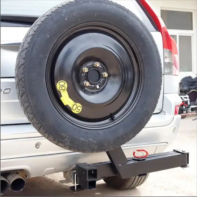 Off Road Camping Outdoor Vehicle Universal Hitch Spare Tire Carrier custom