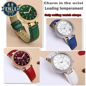 20*12mm Lederuhr Armband für Michael Kors Mk6985 6986 2425/2433 2277 Herren -Uhren -Armband -Lederarmband Hauptverkäufe Michael Kors - №9