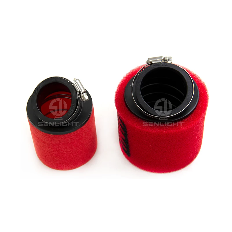 Red Motorcycle Foam Air Filter For GY6 50 110 150 200cc Sponge Cleaner Scooter Dirt Pit Bike ATV Motorcycle Accessory