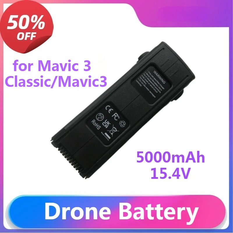 

Drone Battery for DJI Mavic 3 Classic / Mavic 3 / Mavic 3 Cine Battery Accessory 5000mAh
