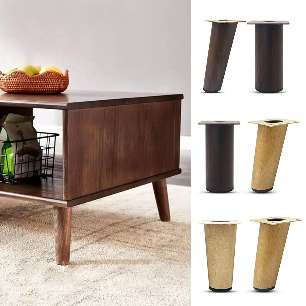 

Furniture Legs Solid Furniture Feet Oblique/Straight Table Feet Non-slip Chair Feet Replacement Feet Sloping