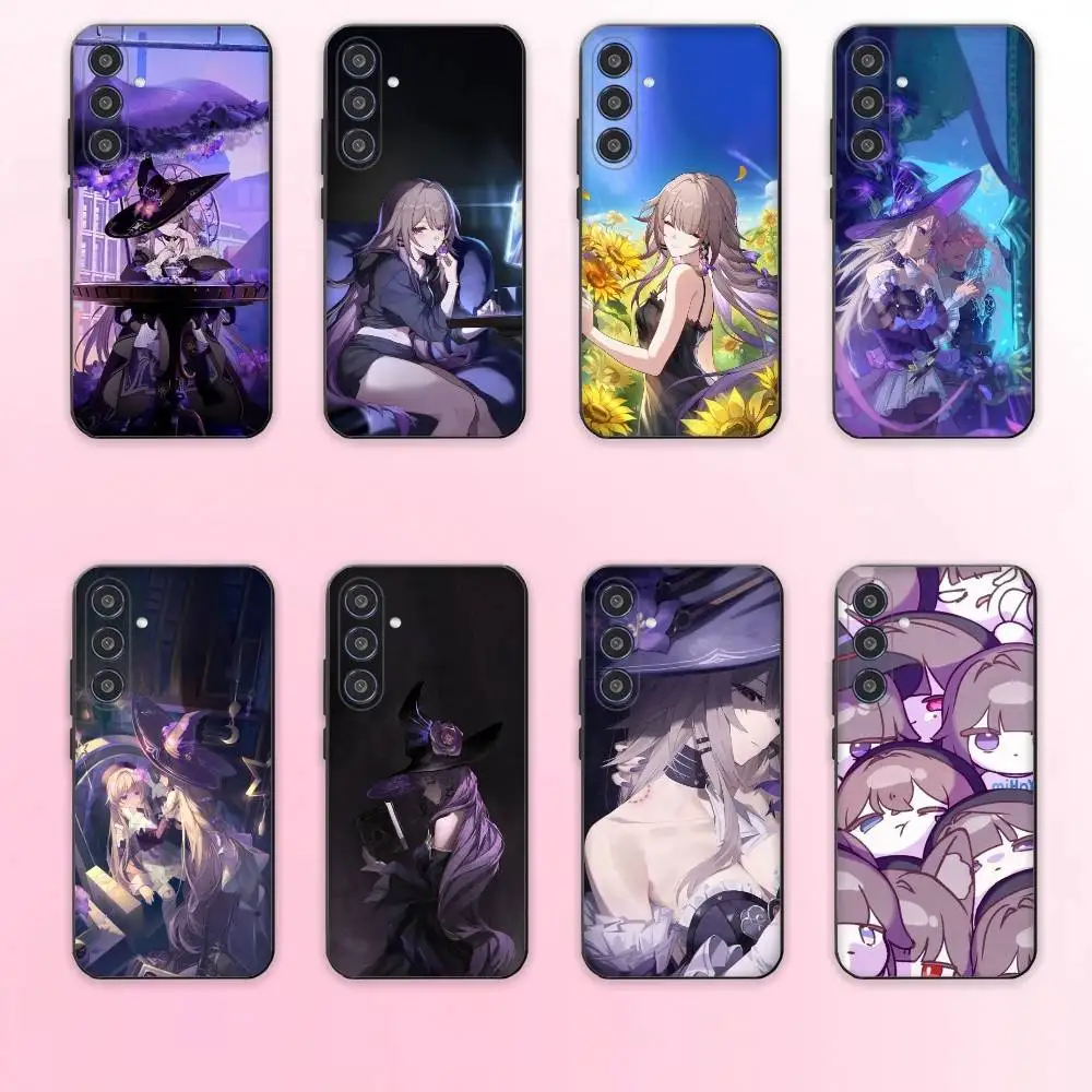 

The H-Herta HSR-R phone Case For Samsung Galaxy A73,A72,A71,A70,A53,A52,A51,Others Soft Black Shell