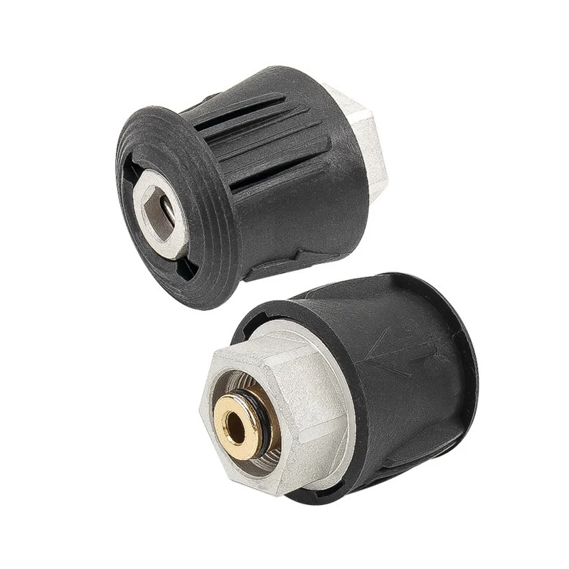 

Адаптер для моек высокого давления Karcher и распылительных пистолетов, совместимый с шлангом Karcher и резьбовым соединением M22 14 мм (гнездо)