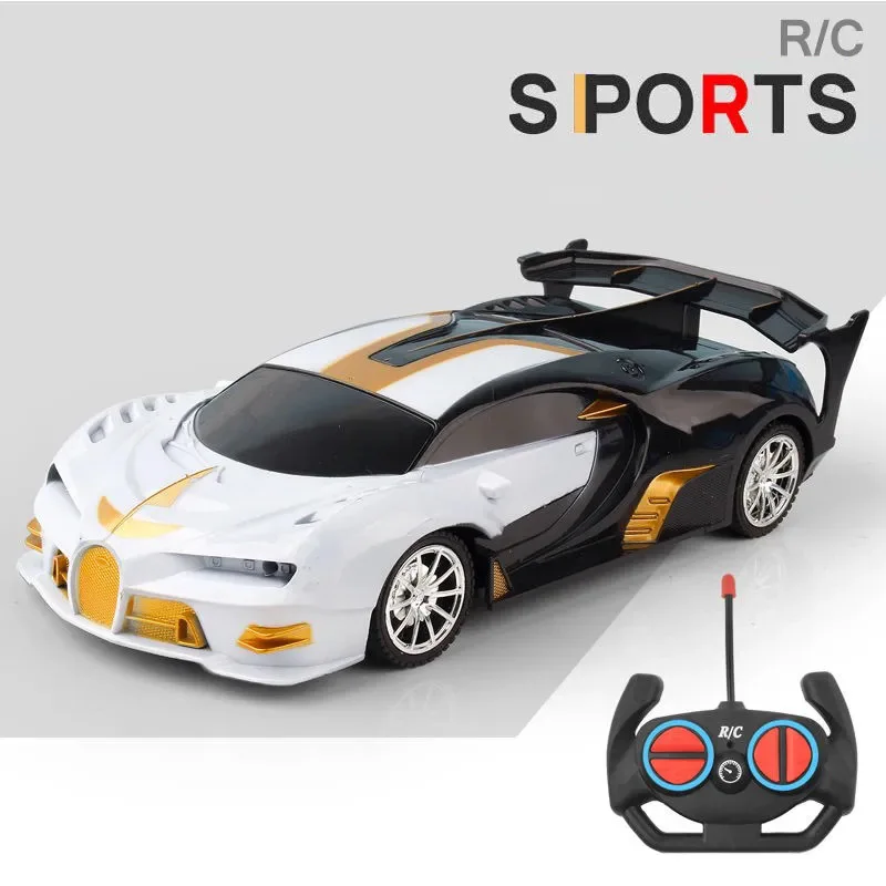 RC Car Model Remote Control Vehicle Toys  Sports Car with Lighting Supercar Outdoor Vehicle Toy Gifts for Kids Boys Children