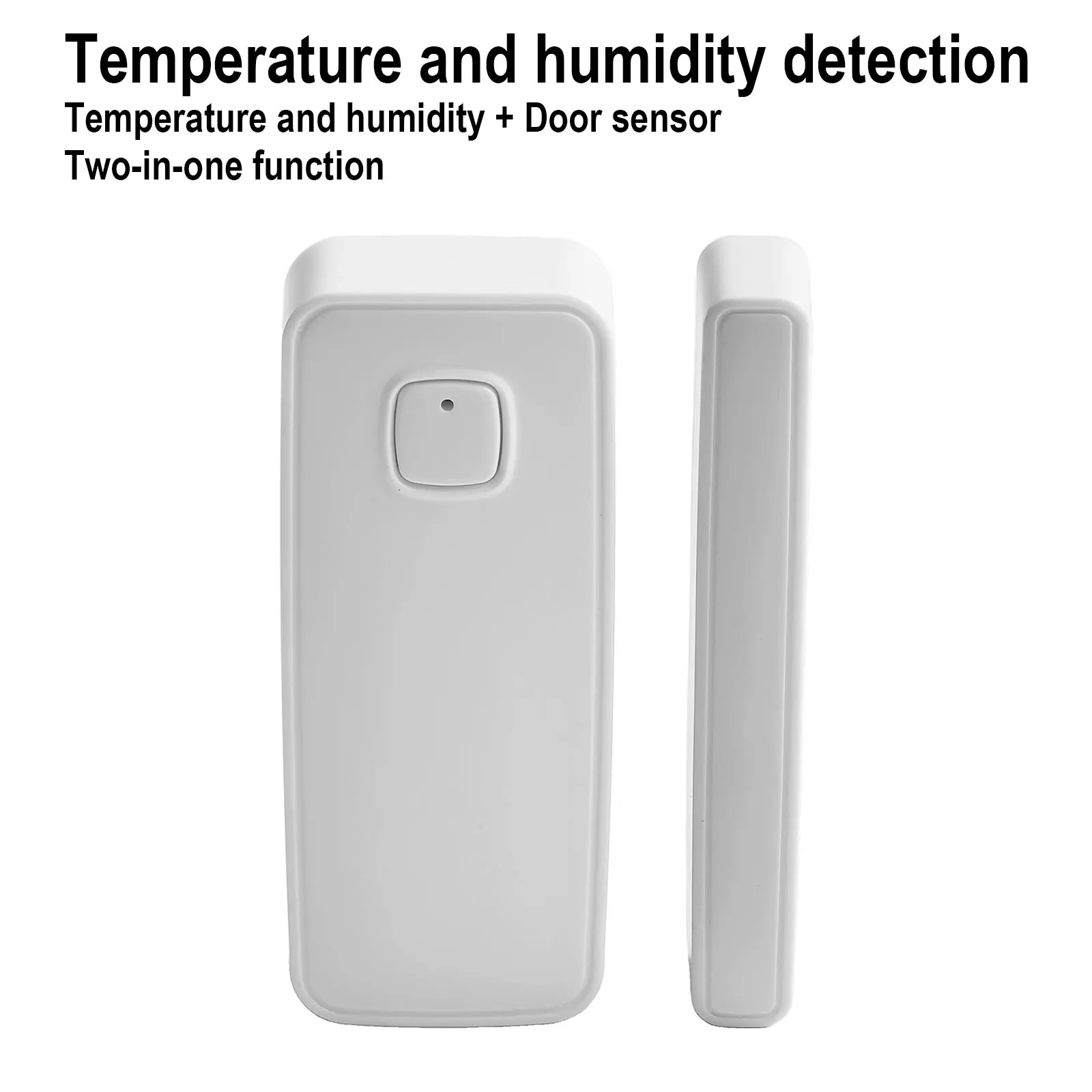 For Tuya For Smart Door Magnet Alarm With Temperature Humidity Detection Door Window Sensor Smart Lifes Door Magnetic Sensor