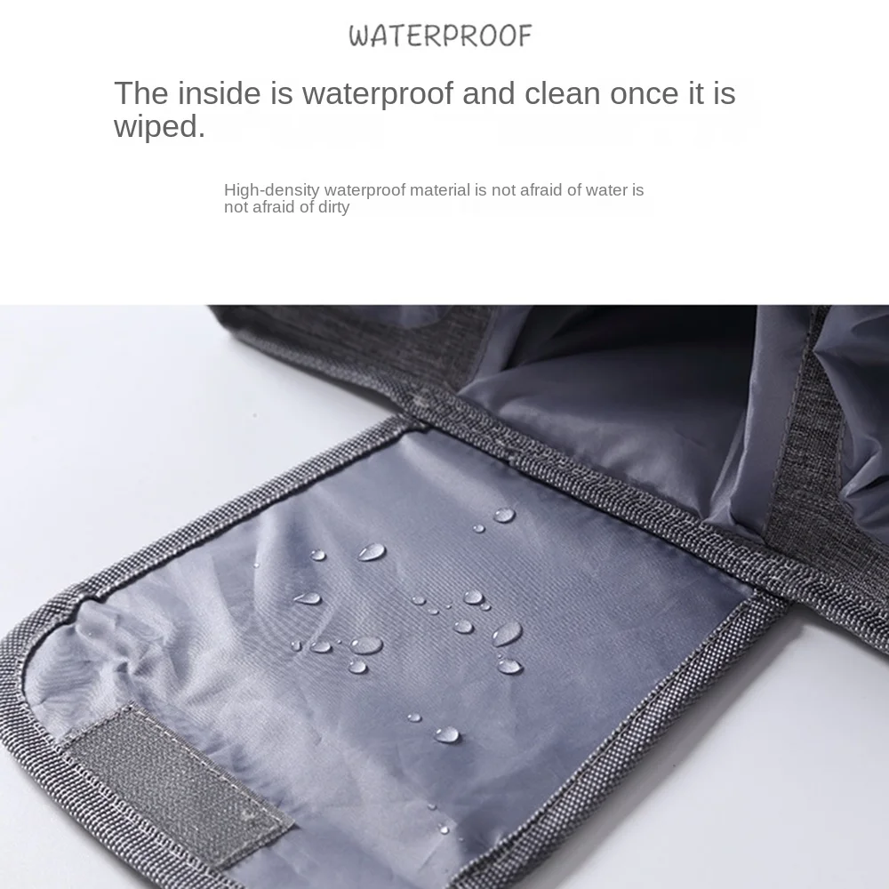 

Multifunctional Baby Stroller Bag Waterproof with Multiple Pockets Wet Wipe Hanging Bag Baby Care Mom Handbag