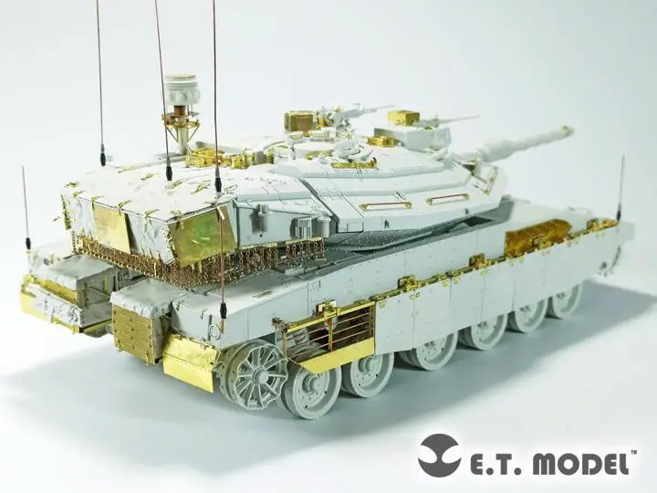 ET Model 1/35 E35-300 llsraeli Merkava Mk.4/4 LIC MBT Side Skirts Detail Up part