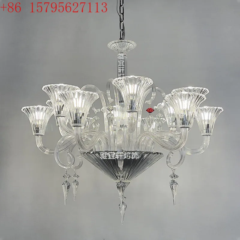 

Простая хрустальная лампа для спальни, гостиной, виллы, современная французская хрустальная лампа, лампа для столовой