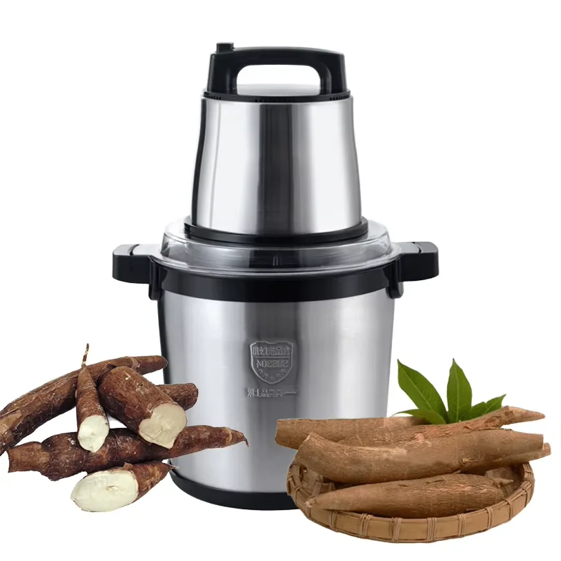 Hot saleHousehold Yam Pound 6L 8L 12L 15L Cassava Mash Multifunctional Electric Meat Grinder