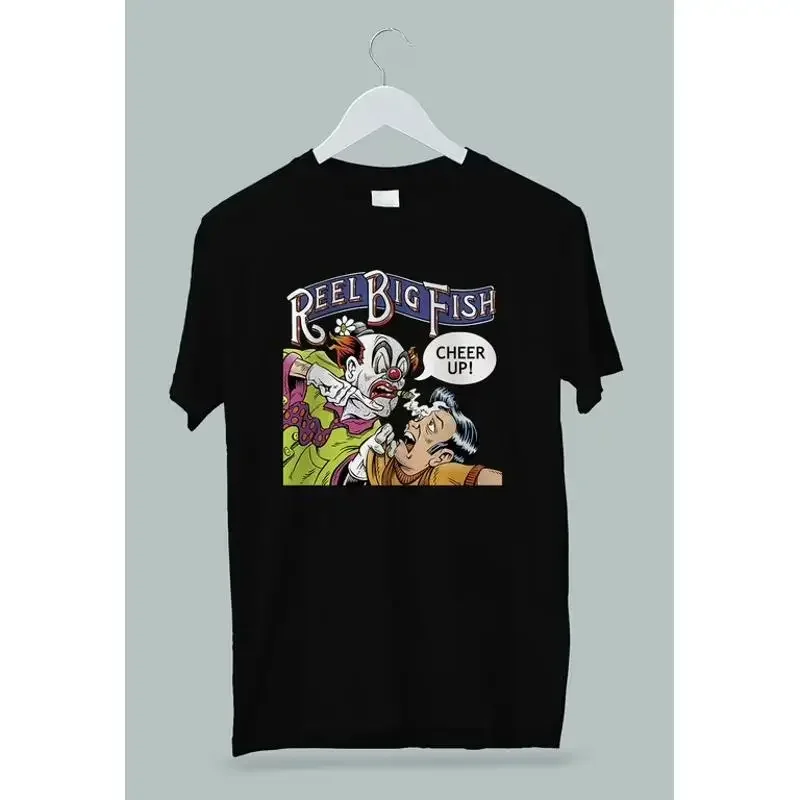 Reel Big Fish Cheer Up T-Shirt aus Baumwolle in voller Größe S 4XL LI1582