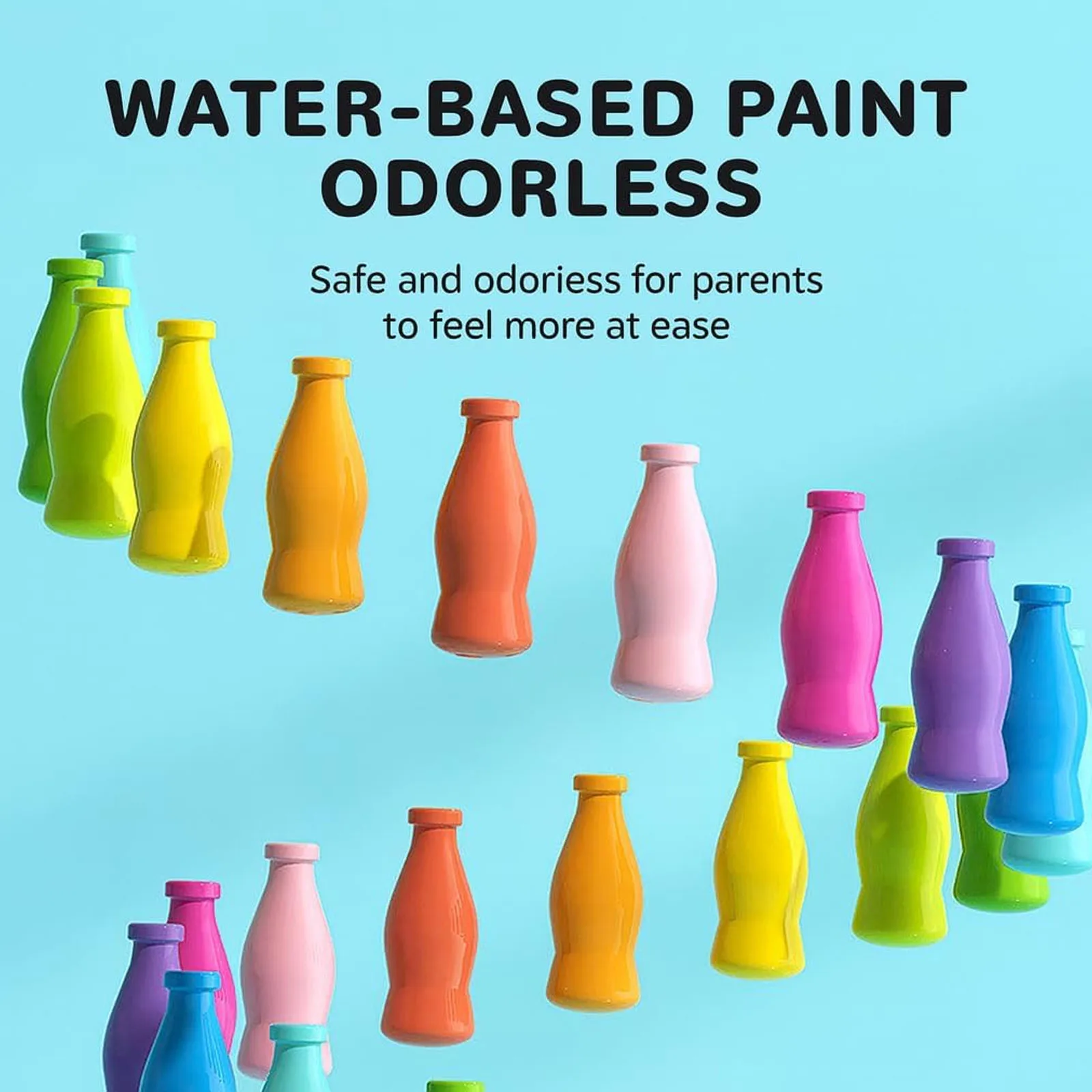 ボトルフリップゲーム 楽しいモンテッソーリ カラーマッチングおもちゃ カラーソート感覚ゲーム 旅行 キャンプ 休日 パーティーナイト用