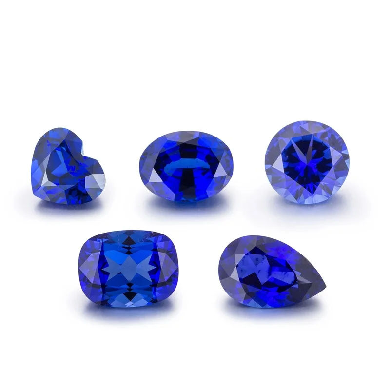Top Supplier Quality Synthetic Sodalite Blue Granite Sapphire Stone Block for Jewelry Making Craft Projects and Home Decor