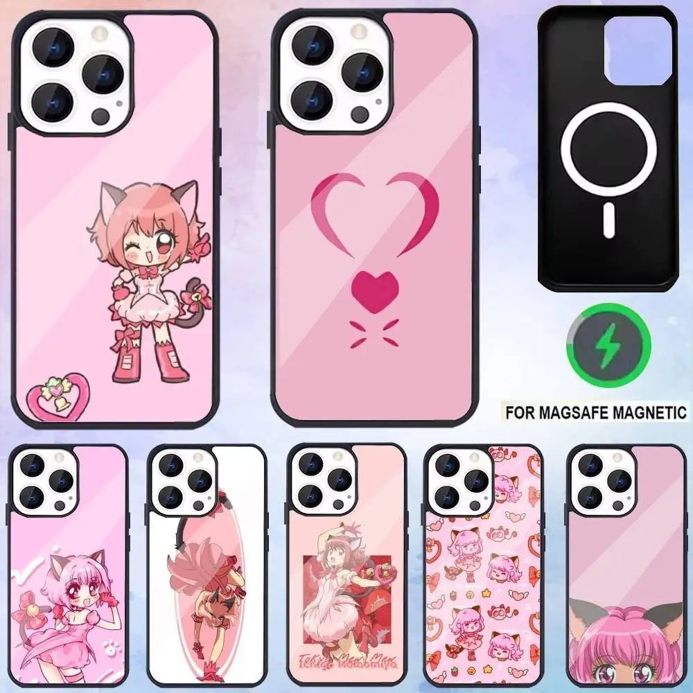 

T-Tokyo M-Mew M-Mew Phone Case For iPhone17,16,15,14,13,12,11 Plus,Pro Max Magnetic For Magsafe Wireless Charging