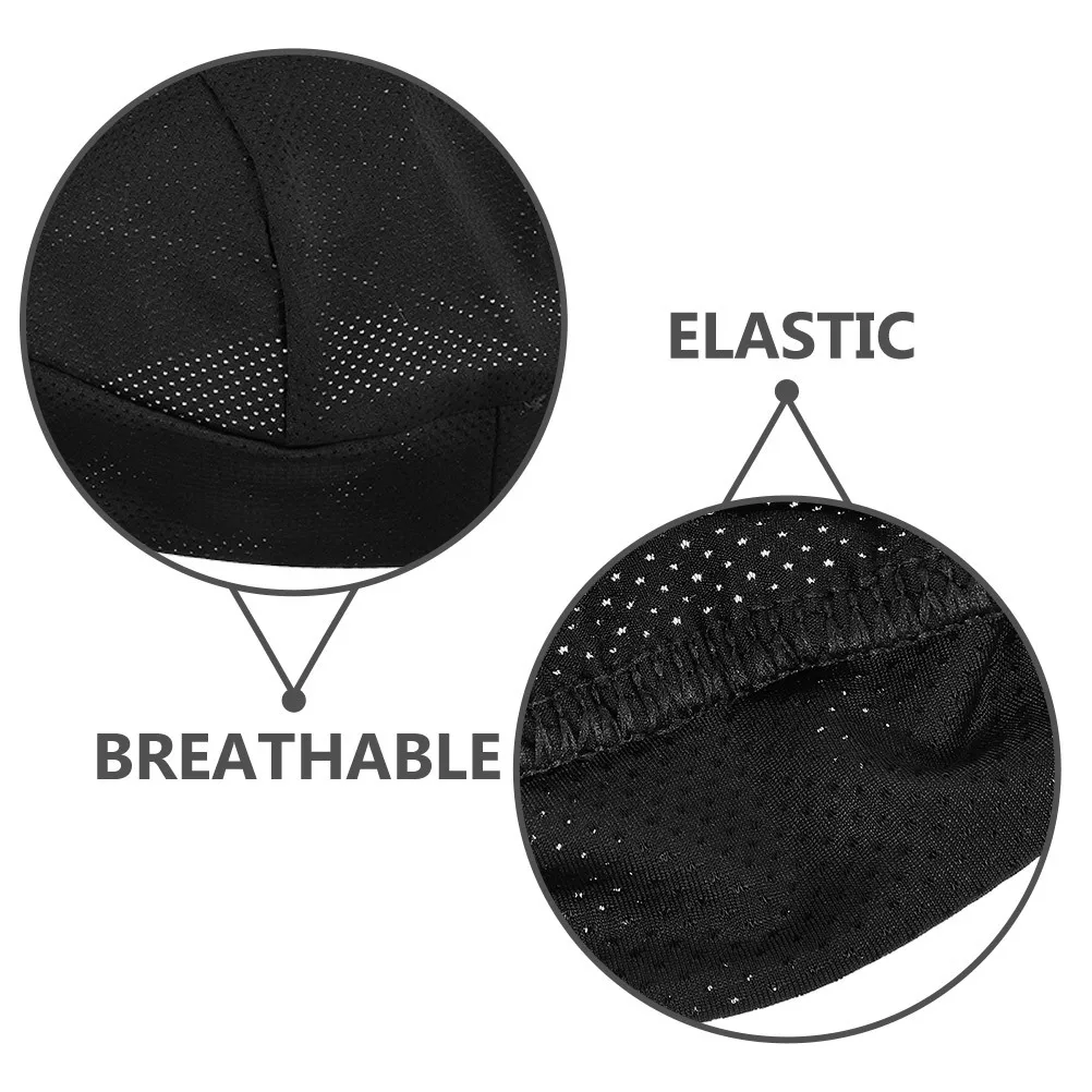 2Pcs Breathable Liner Elastic Skull Hat Lightweight Comfortable Cycling Inner Cover for Outdoor Riding