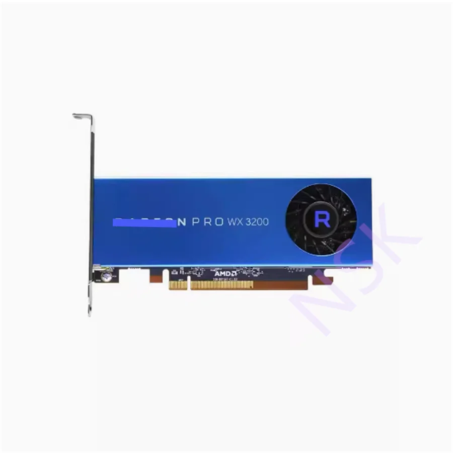 Original AMD NEW For  Radeon PRO WX3200 4GB Graphics Card GDDR5 128Bit 4MiNiDP Video Card