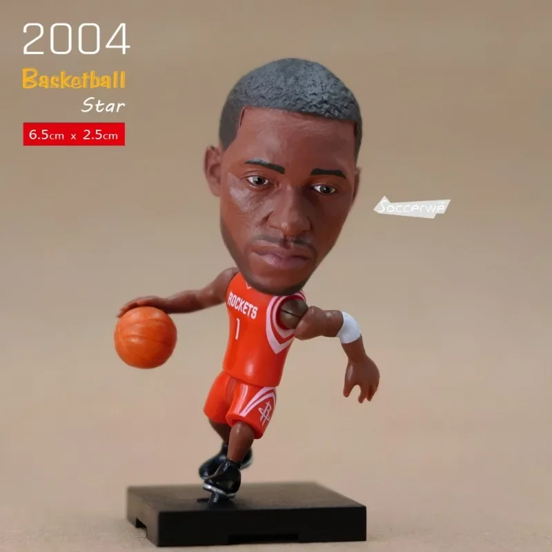 Lakers James Kobe Curry Irving Harden Durant McGrady star figure NBA doll model ornament