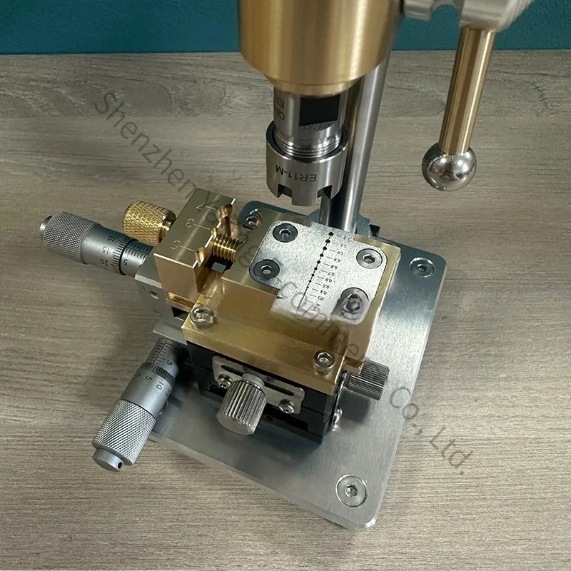 Watch Repair Tool, Multi-functional Precision Bench Drilling Machine for Drilling Holes and Movement Splint Drilling